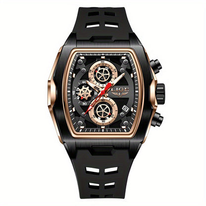 LIGE Luxury Watch Every Man Wants - Perfect Gift