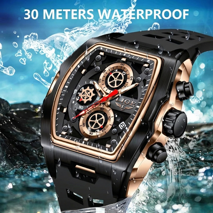 LIGE Luxury Watch Every Man Wants - Perfect Gift