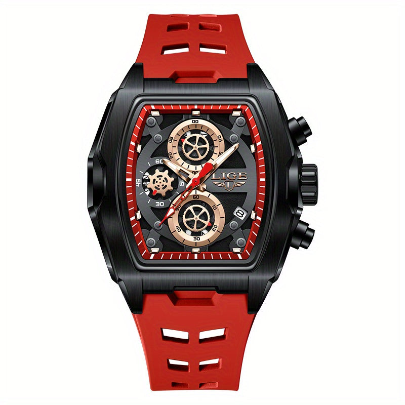 LIGE Luxury Watch Every Man Wants - Perfect Gift