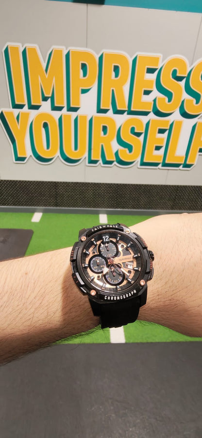 Mark Fairwhale Chronograph Sport Watch – Shock Resistant