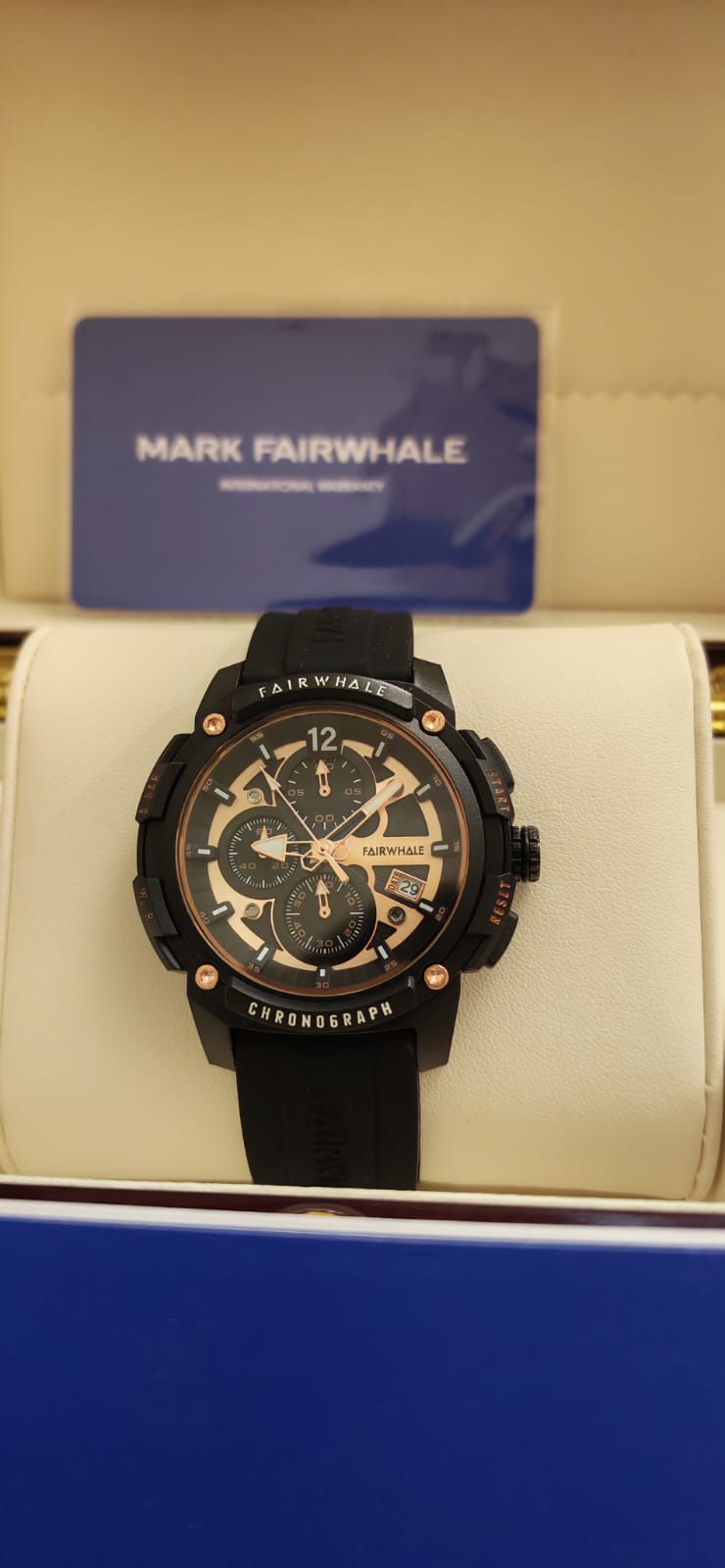 Mark Fairwhale Chronograph Sport Watch – Shock Resistant